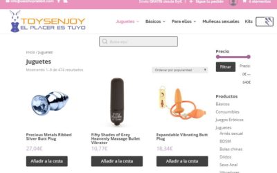 Diseño de la web esPorno.es