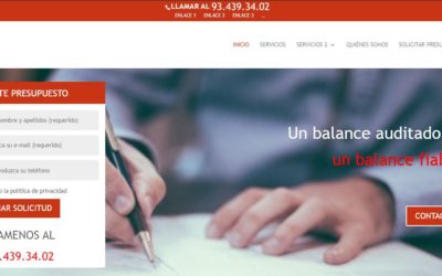 Re-Diseño web de la empresa RCM Auditores