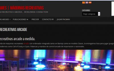 Diseño de ArcaDeus Games – Máquinas Recreativas Arcade