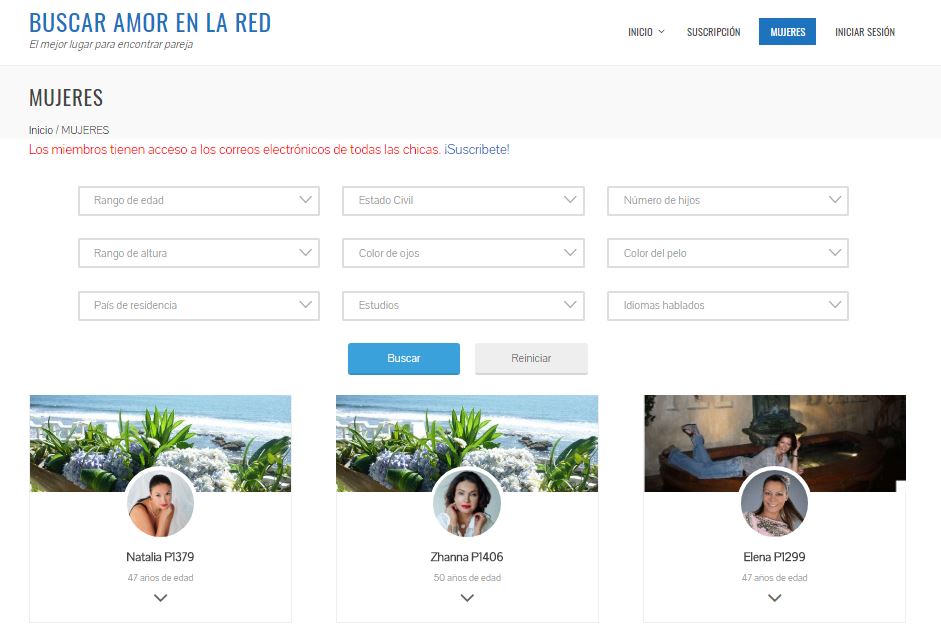 Construcción de buscaramor.es