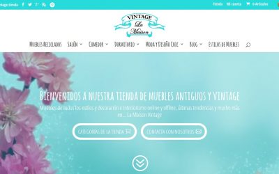 Nuevo diseño de la tienda de muebles La Maison Vintage
