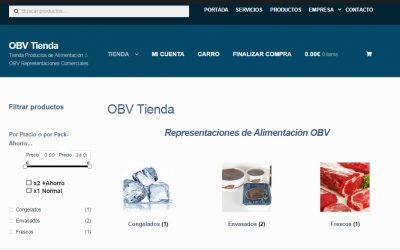 Diseño de OBV – Representaciones de Alimentacion