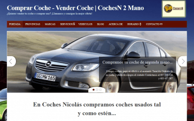Diseño de CochesN – Compra Venta de Coches Usados