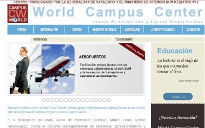 Diseño y SEO del Proyecto WorldCampus.Center