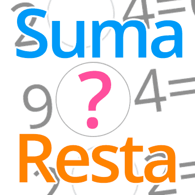 Restar, per poder sumar