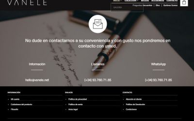 Re-diseño de Vanele