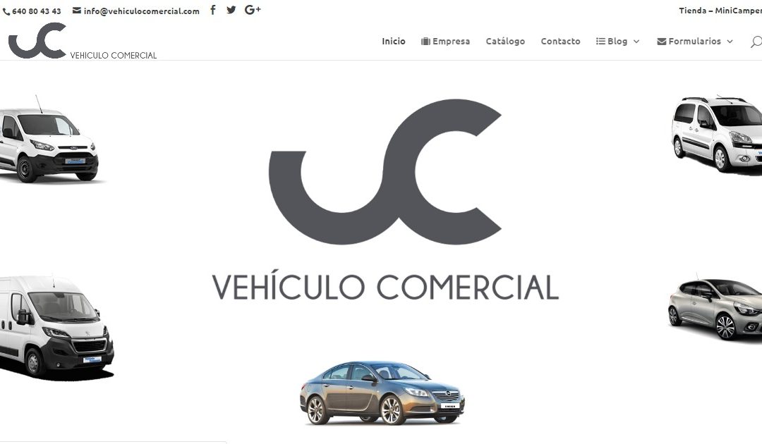 Construcción y diseño de vehiculocomercial.com